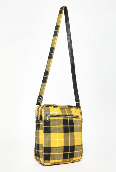 Comme des Garçons Plaid Messenger Bag - 2
