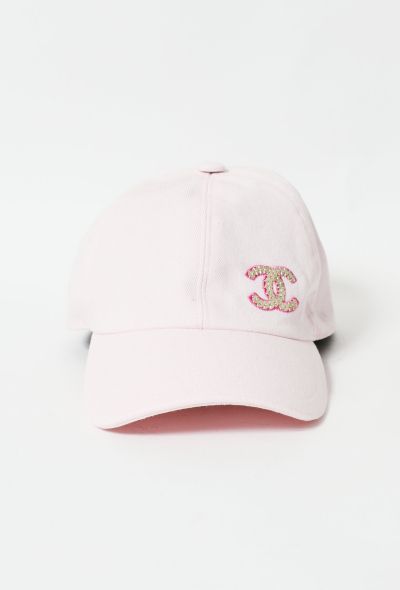 Chanel 2022 Pastel 'CC' Baseball Cap - 2