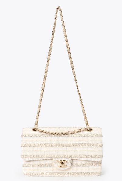 Chanel Medium Timeless Bag - Beige Tweed - 2