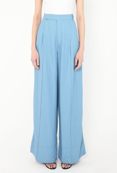 Céline Stitched Twill Trousers - 2