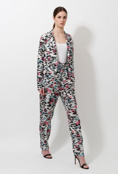 Balenciaga Floral Silk Suit - 2