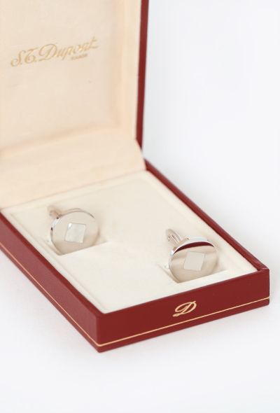 S.T. Dupont Sterling Silver Cufflinks - 1