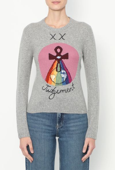 Christian Dior 2018 Graphic Cashmere Sweater - 1