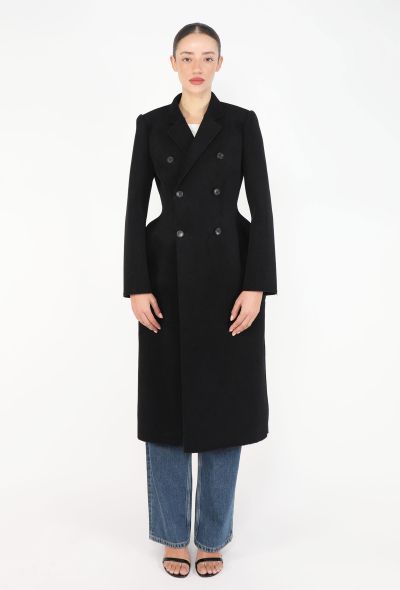 Balenciaga F/W 2018 Tailored Hourglass Coat - 1