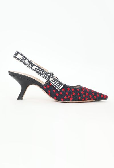 Dior 2021 J'Adior Heart Slingback Pumps - 1