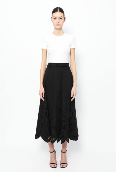 Valentino Pre-Fall 2021 Sangallo Embroidered Skirt - 1