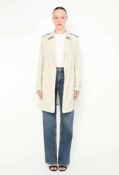Prada Nylon Belted Trench Coat - 2