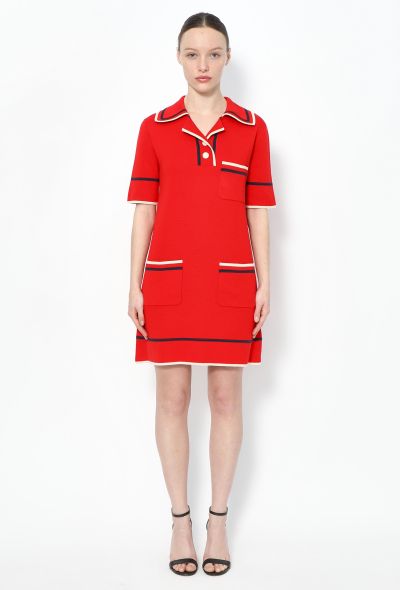 Gucci 2021 Knit Polo Dress - 1