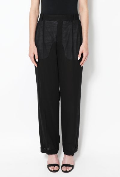Céline 2013 Semi-Sheer Trousers - 2
