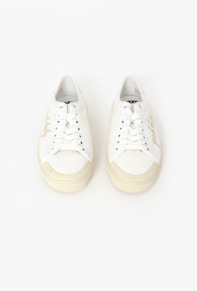 Saint Laurent 2015 'Yeah Baby' Canvas Sneaker - 2