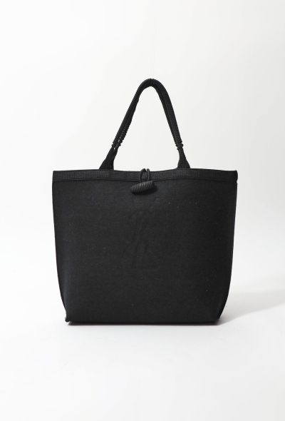 Saint Laurent Vintage Felt Tote Bag - 1