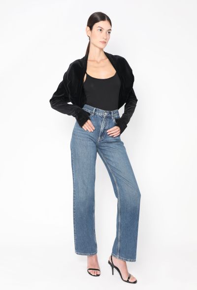 Matsuda '90s Velvet Glovelette Bolero - 2