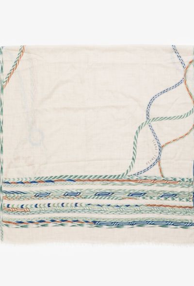 Hermès Cashmere Frayed Scarf - 2