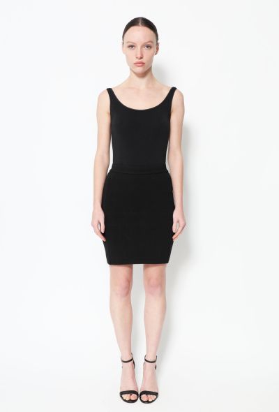 Alaïa 90s Bodycon Knit Skirt - 1