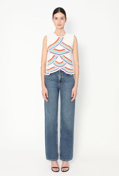 Loewe x Paula’s Ibiza Rainbow Crochet Top, 2022 - 2