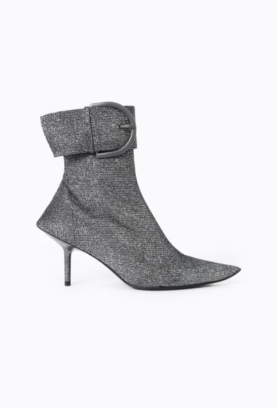 Balenciaga Pre-Fall 2021 Essex Iridescent Boots - 1