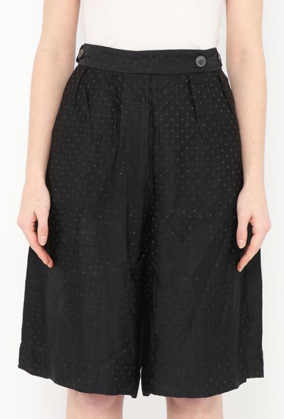 Dries Van Noten Embroidered Polka Dot Shorts - 2