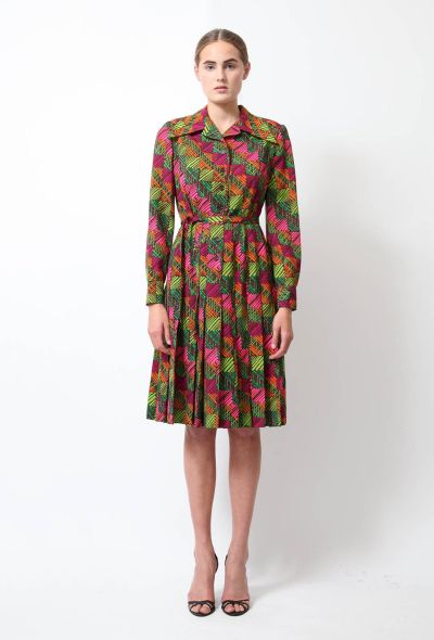 Exquisite Vintage Jean-Louis Scherrer '70s Shirt-dress - 1