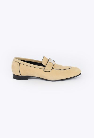 Hermès 2024 Suede Paris Loafers - 1