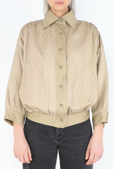 Saint Laurent Rare 1975 Quilted Bomber Jacket - 1