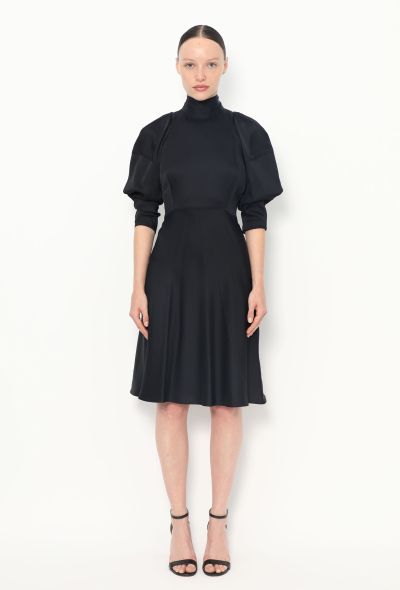 Khaite F/W 2018 Crêpe Lavallière Dress - 1