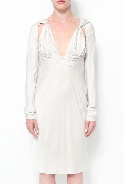 Gucci TOM FORD 2002 Silk Knot Dress - 2