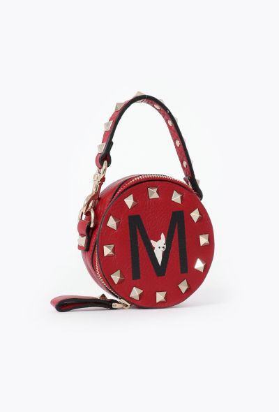 Valentino Rockstud M Round Mini Pouch - 2