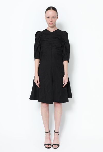 Céline Resort 2017 Ruched Linen Romper - 1