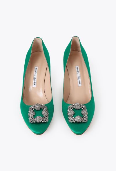 Manolo Blahnik 2020 Hangisi Satin Pumps - 2