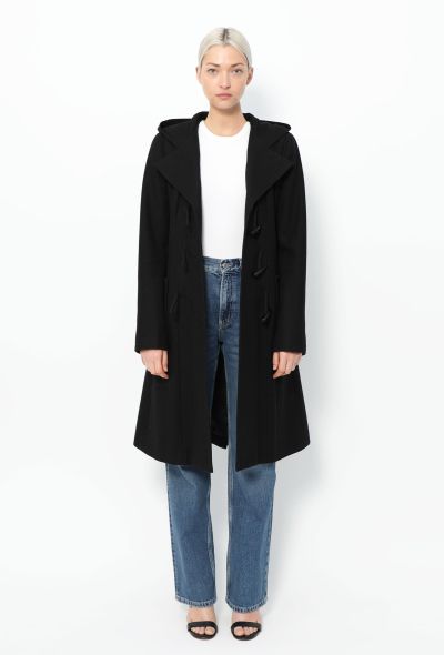 Chanel 2006 Hooded 'CC' Toggle Coat - 2