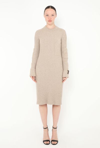 Louis Vuitton 2024 Pocketed Cashmere Dress - 1