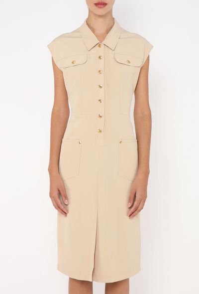 Céline 2019 Crêpe Safari Dress - 2