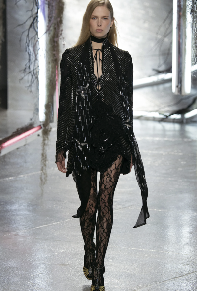 Rodarte S/S 2016 Embroidered Silk Tunic - 2