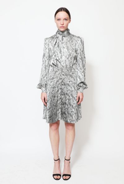 Azzaro F/W 2010 Silk Lavallière Dress - 1
