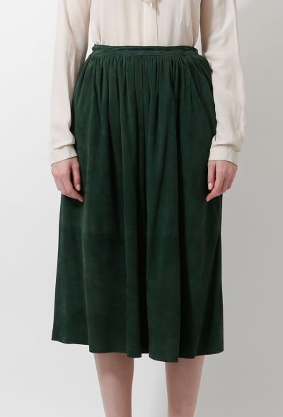 Ralph Lauren Vintage  Suede Skirt - 2
