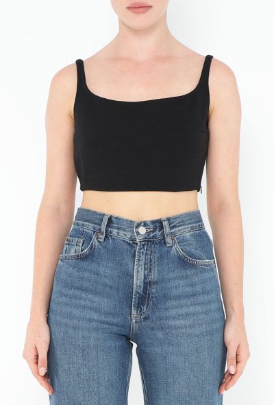 Prada S/S 2017 Cotton Crop Top - 1