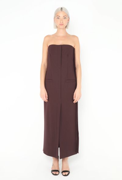 Proenza Schouler F/W 2021 Column Bustier Dress - 1