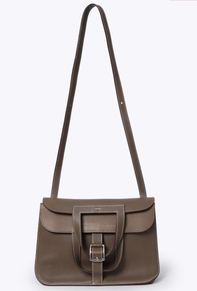 Hermès Étoupe Taurillon Clémence Halzan 31 - 2