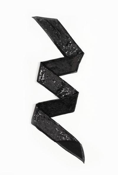 Saint Laurent Paillette Scarf - 1