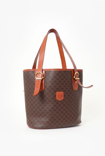 Céline 1995 Triomphe Macadam Monogram Tote - 2