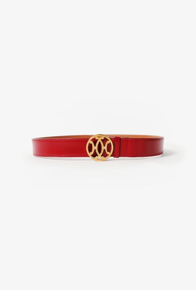 Hermès 1986 Calfskin 'Pola' Belt - 1