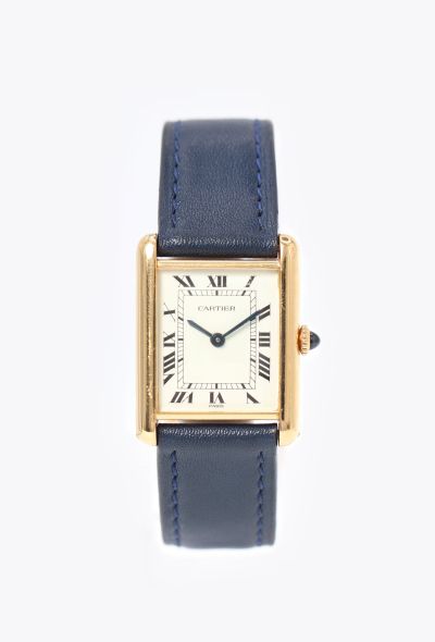 Cartier 18k Yellow Gold Tank Louis Watch - 1