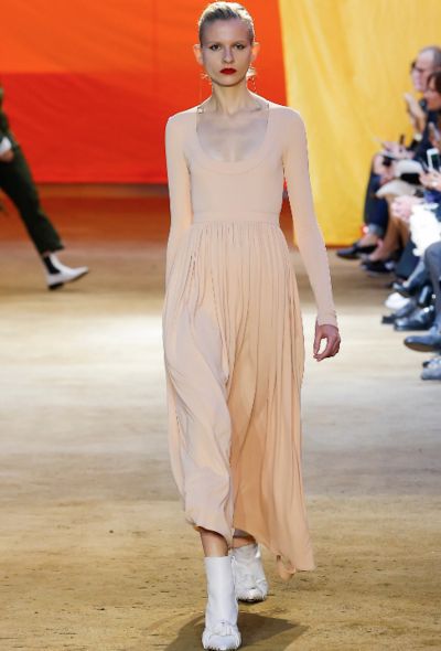 Céline Open-Back Crêpe Dress, S/S 2016 - 2