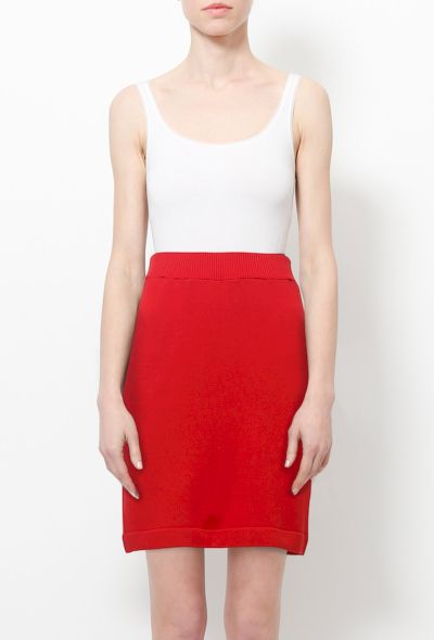 Chanel Vintage Knit Skirt - 2