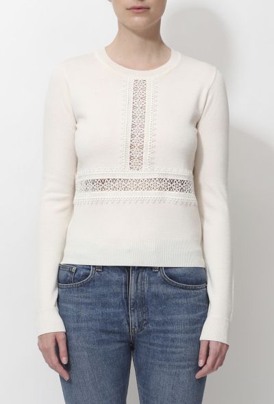 Chloé 2015 Crochet Detail Sweater - 1