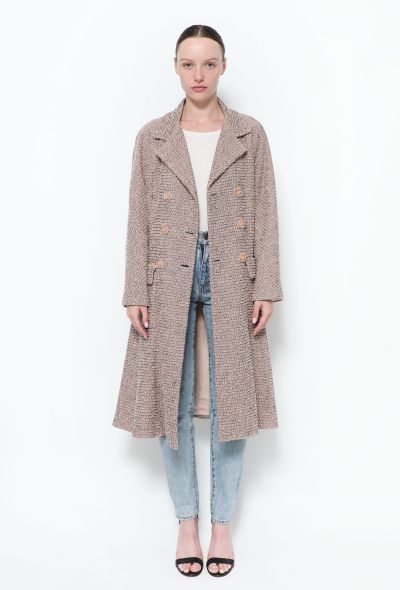 Chanel 2018 'CC' Bouclé Coat - 1