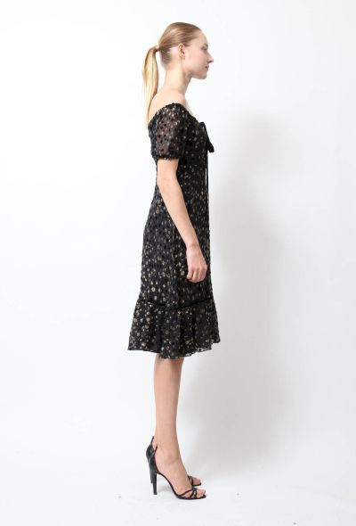 Azzaro Metallic Polka Dot Dress - 2