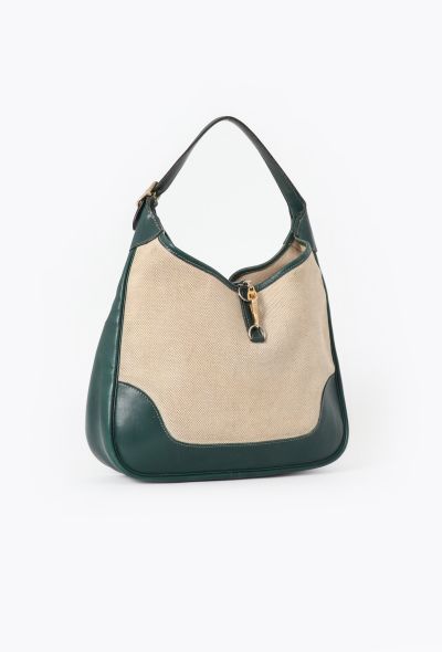 Hermès '70s Box & Toile H Trim Bag - 2