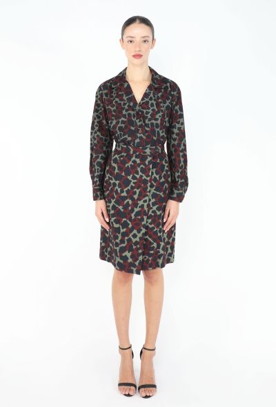Saint Laurent '80s Camouflage Printed Ensemble - 1