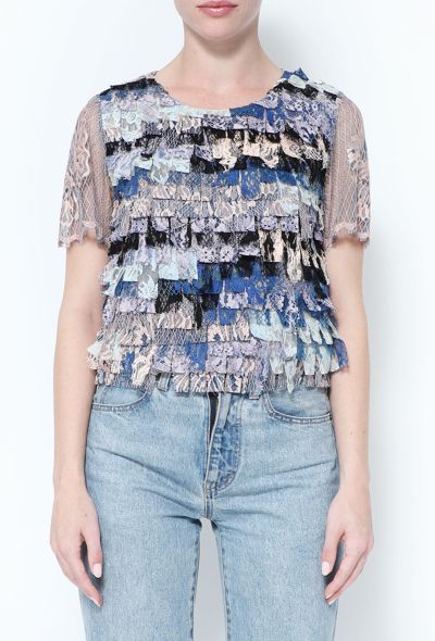 Chanel 2016 Tiered Lace Top - 1